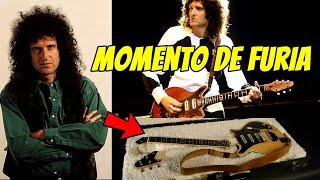 ¡La vez que BRIAN MAY rompió SU GUITARRA sobre el ESCENARIO!