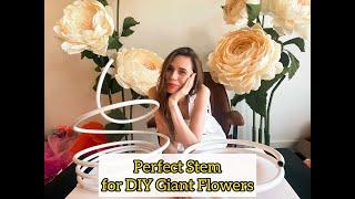 Perfect Stem for DIY Giant Flowers