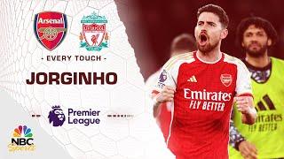 Every touch by Jorginho in Arsenal's 3-1 win against Liverpool | Premier League | NBC Sports