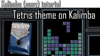 [Easy kalimba lesson] Tetris theme music