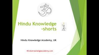 Introduction Hindu Knowledge shorts