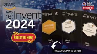 AWS Re-Invent 2024 || Free AWS Certification Voucher || Master AWS Skills for Free || Register Now!