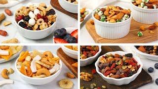 4 Healthy Trail Mix Recipes | Easy + Delicious Snack Ideas