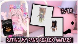 Rating my FANS ROBLOX AVATARS!! | Roblox | Kairu Yunisu