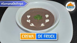 Crema de frijol