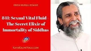 841: Sexual Vital Fluid - The Secret Elixir of Immortality of Siddhas