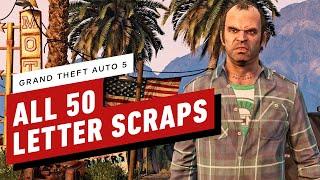 GTA 5 - All 50 Letter Scrap Locations