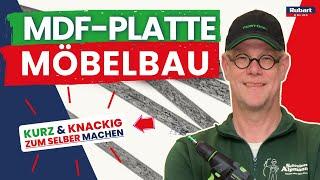 MDF Möbelbau leicht gemacht: Spax MDF-Schrauben & Festool Akkuschrauber | Rubart