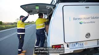 Field and Trades at Barwon Water