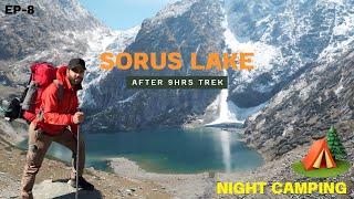 Night Camping At High Altitude Lake In Kashmir || Trekking And Camping In Mountains Ep-8  The Umar