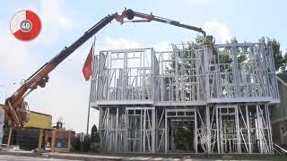 Light Steel Frame House - Time Lapse