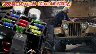 1976-86 Jeep CJ - Direct Fit Wiring by Painless