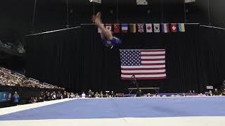 Leanne Wong (USA) - Floor Exercise - 2019 American Cup