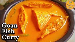 Goan Fish Curry Recipe | How to make Goan Pomfret Curry with Coconut | Authentic Goan Fish Curry