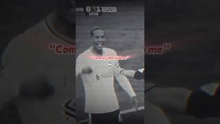 Do NOT mess with Virgil Van Dijk  #football #lfc #liverpoolfc #footy #liverpool #youtube #shorts