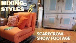 MIXING STYLES RETRO & ANTIQUES SCARECROW FOOTAGE ANTIQUE QUEST