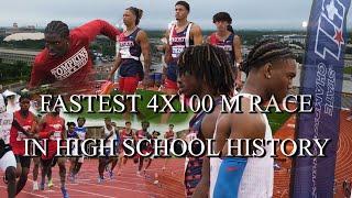 Fastest High School 4x100m Race EVER?! UIL Texas 6A Boys 4x100m Behind The Scenes