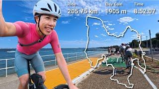 I cycled 200km around the perimeter of Sydney in ONE DAY using BIKE PATHS