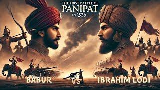 The First Battle of Panipat 1526: Babur vs. Ibrahim Lodi – How the Mughal Rule began in India