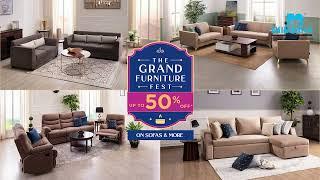 Sofa Sets by Nilkamal Furniture! The Great Furniture Fest | Up to 50% off*