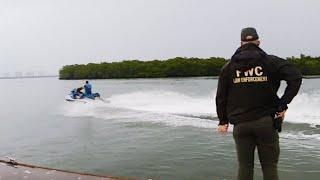 When You Taunt Police From a Jetski - Because They Can't Get You