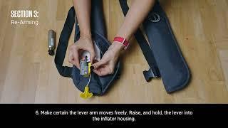 MIT 100 & 70 Manual Inflatable PFD Re-Arm Instructions | Mustang Survival