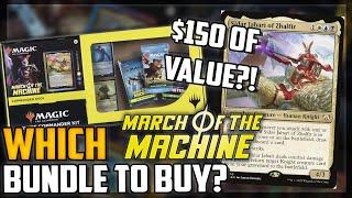 INSANE! New Bundles and Which March of the Machine Commander Precon to Buy! - Magic: The Gathering