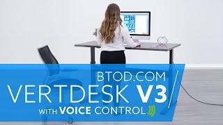 VertDesk v3 Electric Standing Desk w/ Voice Control