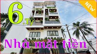 Nhà mặt tiền 4 x 18 m giá rẻ quận 12 (ms 6261) Kinh doanh buôn bán, mở văn phòng công ty