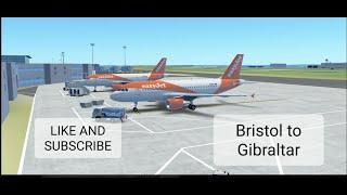 Infinite Flight Global Livestream Bristol to Gibraltar(EasyJet A319)