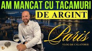 CALITATE MICHELIN: cina pe BARCA langa TURNUL EIFFEL #vlogdecalatorie