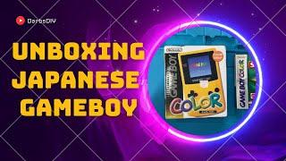 Gameboy Colour Unboxing. What do we get inside?