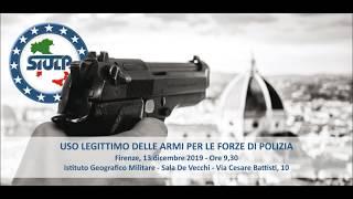 Uso legittimo delle armi per le forze di Polizia