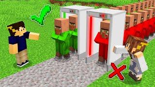 Eu revistei TODOS os Villagers com RAIO-X no Minecraf