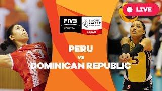 Peru v Dominican Republic - 2016 Women's World Olympic Qualification Tournament