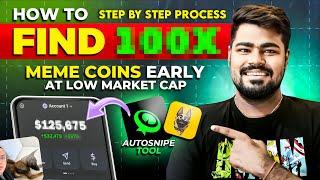 HOW TO USE AUTOSNIPE TO BUY SOLANA NEW MEMECOINS EARLY & SELL ON TOP AUTOMATICALLY | AUTOSNIPE AI 