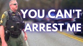 Crazy Cop Gets Placed Under CITIZENS ARREST