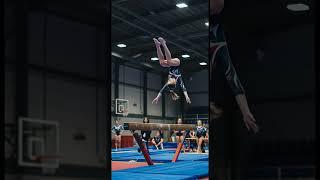 #ArtisticGymnastics #BalanceBeam #GymnastInAction  #FemaleAthlete #AthleticElegance #HighPerformance