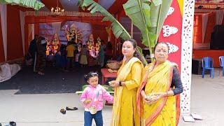 Durga Puja Vlog Part 1 || Tenga Market || Lakhan Weekly