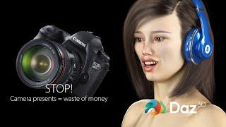 Daz Studio pro Tips: Cameras and Making your own Camera Presets