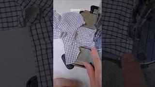 살짝 눈대중으로 만들어가는 셔츠 #인형옷만들기 #sewing