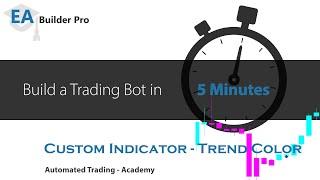 Build a Trading Bot Fast & Easy - Custom indicator Color