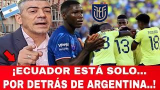  Prensa ARGENTINA HABLA Y DESTACA a la SELECCIÓN ECUATORIANA ¡Moisés Caicedo es un emblema!!  