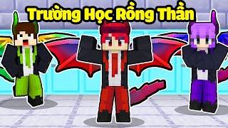 Hachi Được Nhận vào Trường Học Rồng Thần Trong Minecraft