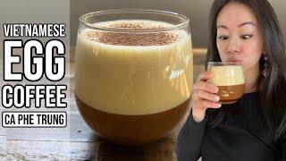 ️Vietnamese Egg Coffee (Ca Phe Trung) Recipe & How to Pasteurize Eggs | RACK OF LAM