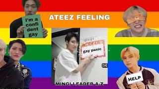 ATEEZ FEELING GAY PANIC [seizure warning]