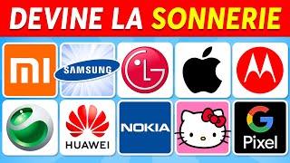 Devine la MARQUE de TÉLÉPHONE avec la SONNERIE  | Quiz Sonneries de Smartphones