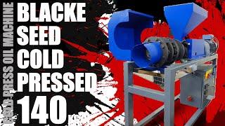 BLACKSEED COLD PRESSED OIL EXTRACTION- THE BEST COLD OIL PRESS MACHINE FOR FACTORY-OIL PRESS 140KG/H