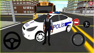 Real Police Car Driving Game | Direksiyonlu polis arabası oyunu 3D #29 Polis Oyunu Android Gameplay