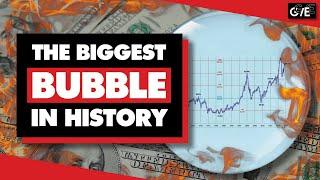 The US stock market is in the biggest bubble in history. The entire economy is at risk.